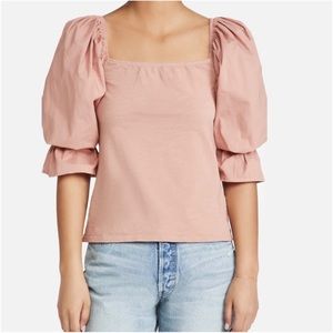 NWT- Nation LTD Frida Renaissance Sleeve Top